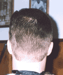 Paul after haircut - back