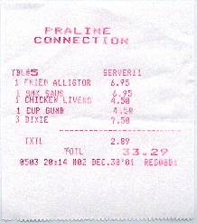 receipt